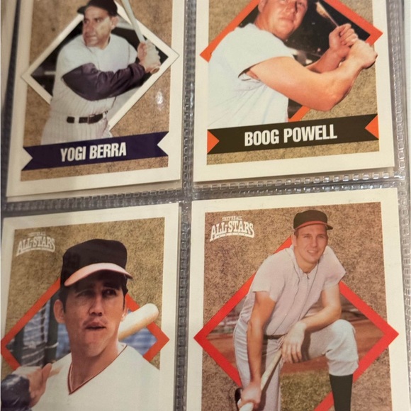 1991 Major League Baseball Players Alumni All-Star Card set - Picture 5 of 7